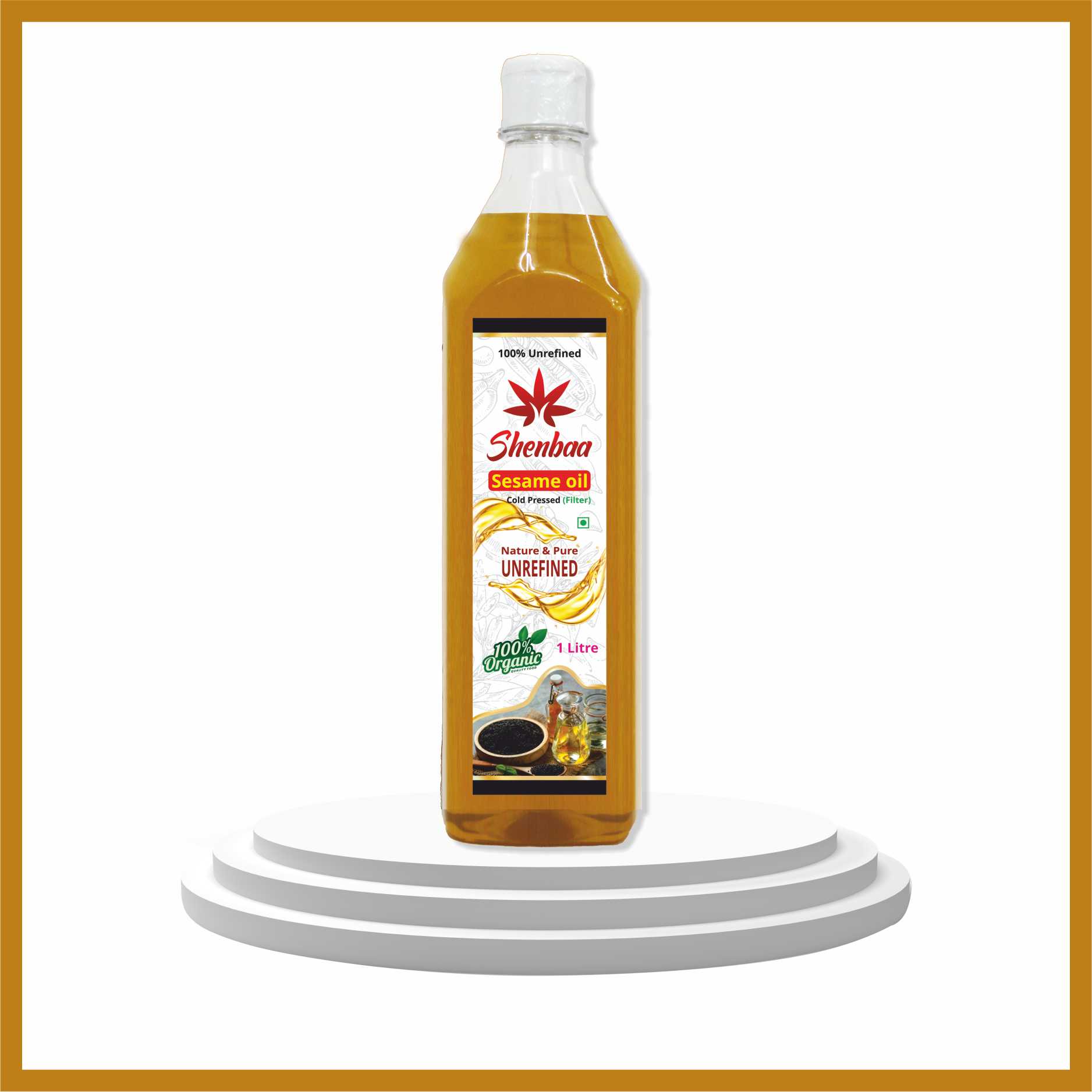 Shenbaa Gingelly Oil 1Litre
